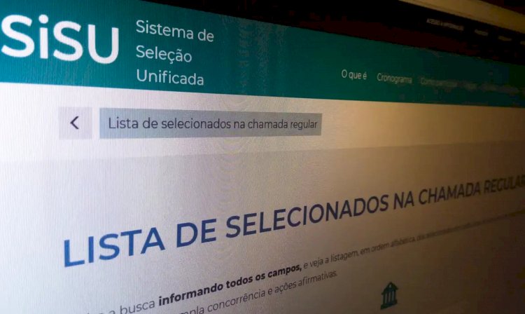 Sisu encerra inscrições nesta sexta com 274 mil vagas em universidades públicas