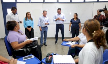 Governador Wilson Lima abre ano letivo do Cetam com mais de 7,6 mil novos alunos na capital
