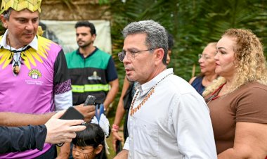 Vice-governador Tadeu de Souza destaca ampliação da Educação indígena no Amazonas durante agenda com ministro da Educação em Iranduba