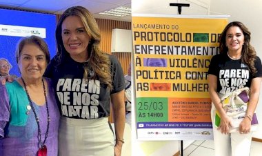Alessandra Campelo representa o Amazonas em agendas nacionais pelo enfrentamento à violência contra a mulher