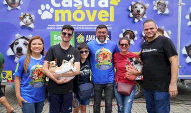 Governador Wilson Lima destaca importância do maior mutirão de castração do Amazonas durante ação para mais de 2 mil animais