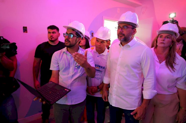 Governador Wilson Lima vistoria obras do terceiro Caic TEA que será entregue pelo Estado