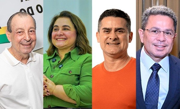 Primeira pesquisa para Presidente e Governo no Amazonas mostra empate técnico entre Lula e Flávio Bolsonaro, e o Senador Omar Aziz sai na frente para o Governo do Amazonas