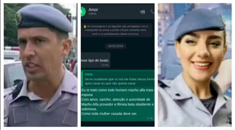 Tenente-coronel acusado de matar esposa dizia ser 'macho alfa' e cobrava que ela fosse 'fêmea beta obediente e submissa'; veja mensagens