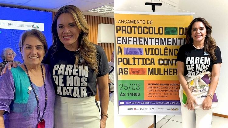Alessandra Campelo representa o Amazonas em agendas nacionais pelo enfrentamento à violência contra a mulher
