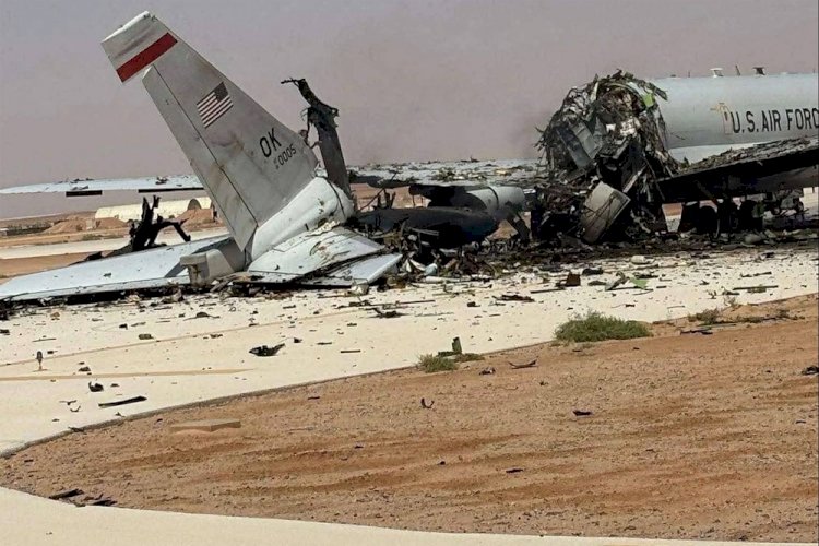 Avião espião de US$ 270 milhões dos EUA é destruído por drones do Irã; veja fotos