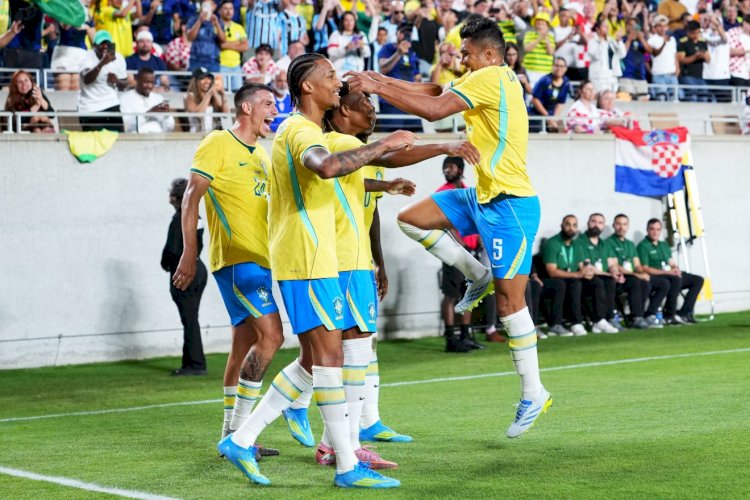 Brasil vence Croácia em teste final antes de convocação para Copa do Mundo