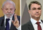 Lula lidera a disputa contra Flávio Bolsonaro no 1º e 2º turnos, mostra pesquisa