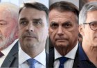 Atlas Bloomberg: Lula empata com Flávio, Jair e Zema em eventual 2º turno
