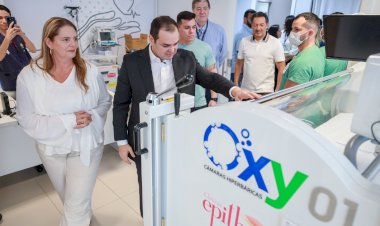 Governador interino Roberto Cidade inaugura cinco câmaras hiperbáricas e amplia serviço de alta complexidade no Hospital Delphina Aziz