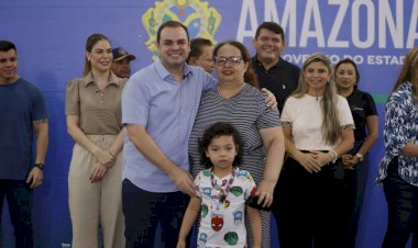 Governador interino Roberto Cidade acompanha entrega de 1,2 mil óculos e avança com mutirão oftalmológico no Amazonas