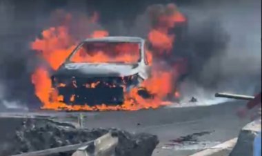 Explosão de carreta com combustível deixa mortos e interdita a Via Dutra, em Barra Mansa