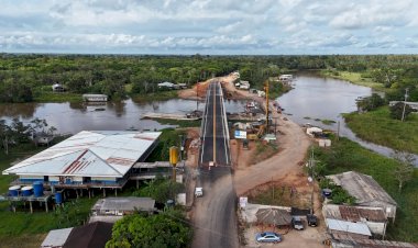 Ponte sobre rio Autaz Mirim na BR-319 é liberada antes do prazo após testes de carga, diz Dnit