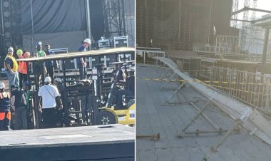Trabalhador morre na montagem do palco para show de Shakira