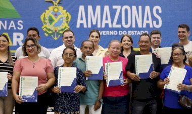 Amazonas Meu Lar: governador interino Roberto Cidade entrega 500 títulos definitivos e amplia regularização fundiária para mais de 22 mil famílias