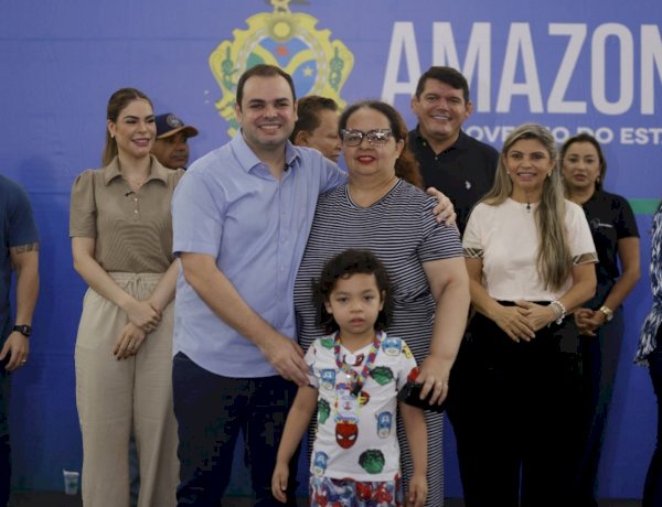 Governador interino Roberto Cidade acompanha entrega de 1,2 mil óculos e avança com mutirão oftalmológico no Amazonas