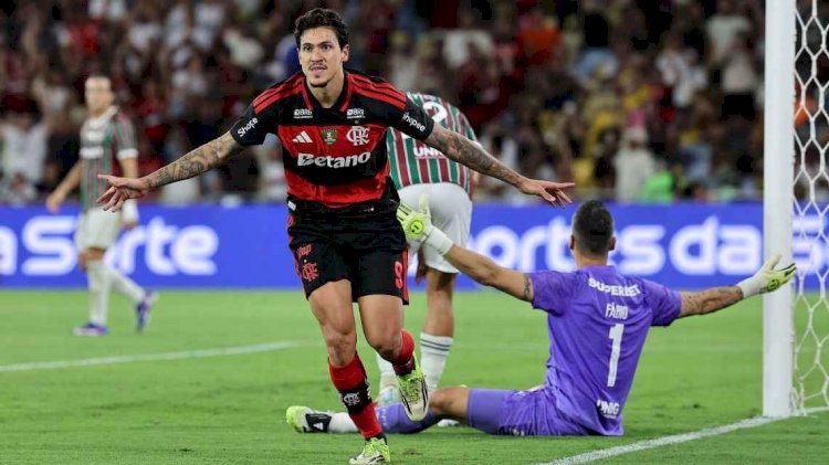 Pela 11ª rodada do Brasileiro série A, Flamengo vence clássico com o Fluminense e assume a vice-liderança