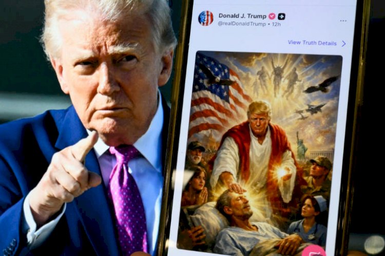 Trump apaga publicação em que aparece como Jesus após indignação pública