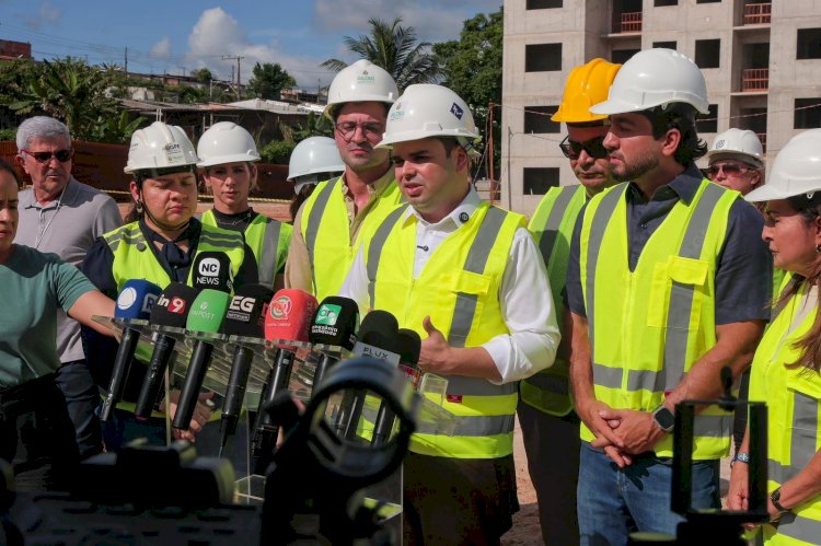 Amazonas Meu Lar: governador interino Roberto Cidade acompanha avanço das obras no Residencial Tarumã