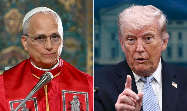 Papa Leão XIV lamenta que suas falas tenham sido interpretadas como um debate com Trump