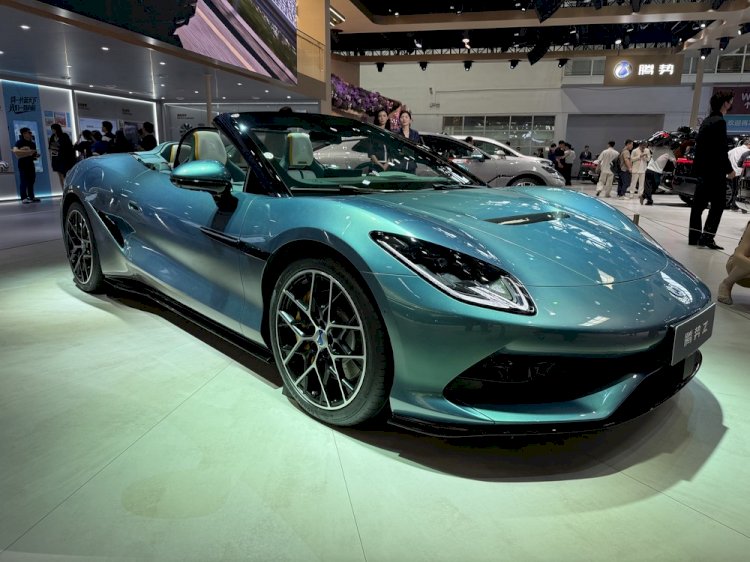 Salão de Pequim: marca de luxo da BYD mostra supercarro elétrico mais veloz que Ferrari