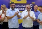 Wilson Lima reúne prefeitos e vice-prefeitos da federação União Progressista no Amazonas