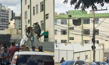 Avião de pequeno porte cai e bate em prédio em Belo Horizonte; Globocop captou momento do acidente