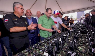 Governador Roberto Cidade lança Operação Segurança Presente e reforça proteção à população com entrega de novos equipamentos