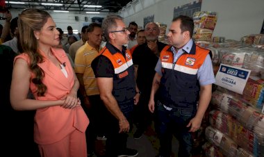 Operação Cheia 2026: Governador Roberto Cidade fortalece ações de ajuda humanitária com envio de 598 toneladas de alimentos para municípios do Juruá e Purus