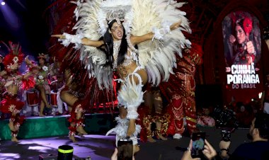 Curral do Garantido transforma Sambódromo em palco de exaltação às mulheres da Amazônia