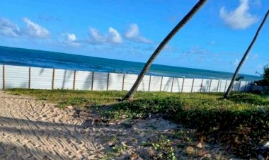 Empresa fecha acesso de moradores a praia na BA, e Justiça manda reabrir