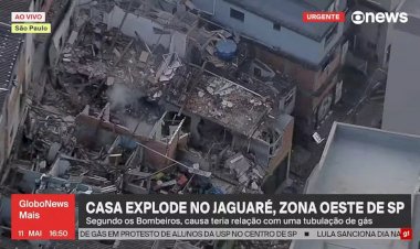 Explosão atinge casas e deixa feridos no Jaguaré, Zona Oeste de SP