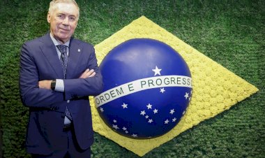 CBF renova contrato de Carlo Ancelotti com a seleção brasileira