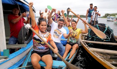 Wilson Lima acompanha Festival do Jaraqui em Canumã e reforça presença no interior do Amazonas