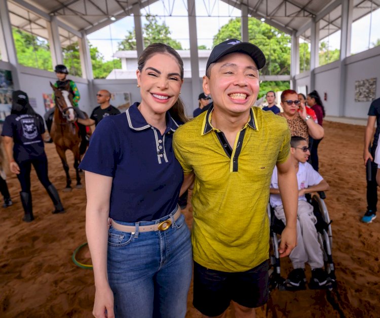 'Café na Equoterapia' encerra programação do Abril Azul da Polícia Militar, com acolhimento a mães atípicas em Manaus