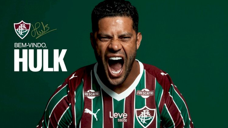 Fluminense anuncia a contratação do atacante Hulk: 'Muito feliz em fazer parte dessa família'