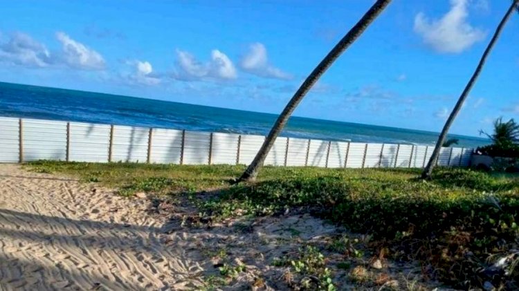 Empresa fecha acesso de moradores a praia na BA, e Justiça manda reabrir