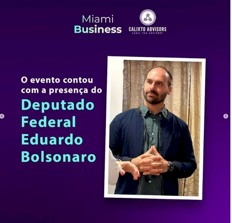 Fundo para filme, instituto e migração: advogado radicado nos EUA vira elo de dinheiro de Vorcaro com Eduardo Bolsonaro