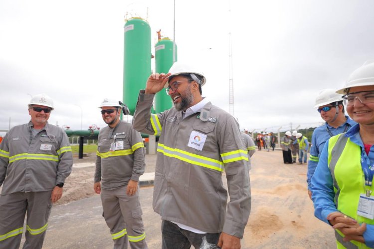 Wilson Lima visita operações da Eneva e reforça legado de transformação do setor de gás no Amazonas