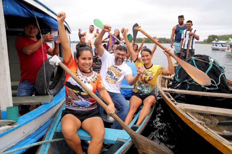 Wilson Lima acompanha Festival do Jaraqui em Canumã e reforça presença no interior do Amazonas