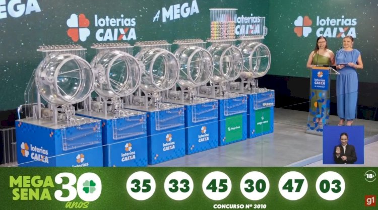 Aposta simples no Rio e bolão em Fortaleza levam o prêmio principal da Mega-Sena de 30 anos
