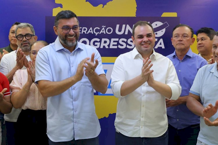 Wilson Lima reúne prefeitos e vice-prefeitos da federação União Progressista no Amazonas