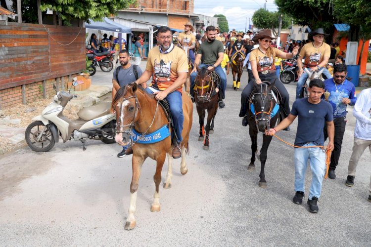Wilson Lima participa da abertura da ExpoANH em Nhamundá e reforça agendas no interior do Amazonas