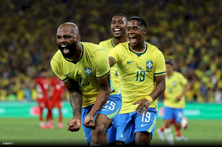 Seleção Brasileira se despede da torcida brasileira com festa e goleada sobre o Panamá