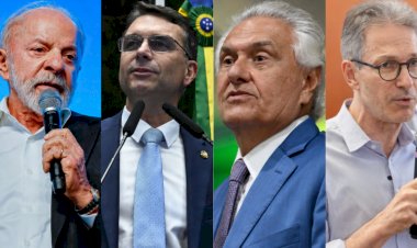 Real Time: Lula empata com Caiado e Zema em 2º turno, e vence Flávio