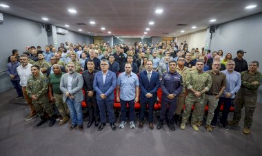 Governador Roberto Cidade participa da abertura dos cursos de Gestão de Crise e de Abordagem Fluvial para as Forças de Segurança do Amazonas
