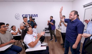 Governador Roberto Cidade inaugura sétima escola do Cetam em Manaus e lança edital para cursos presenciais na unidade