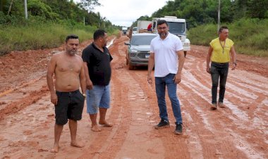 ”Isso dura no máximo dois invernos”, diz Wilson Lima sobre obra prevista para a BR-319