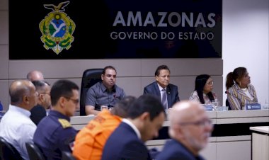 Governador Roberto Cidade coordena reunião do Comitê Permanente de Enfrentamento a Eventos Climáticos e intensifica ações para o período de estiagem