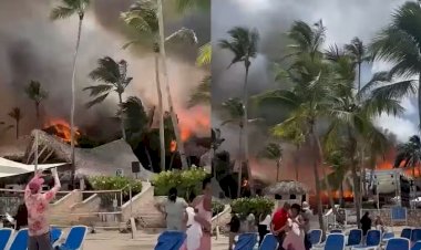 Mega incêndio em resort na República Dominicana deixa uma pessoa morta e força evacuação de 1.700 pessoas; vídeo